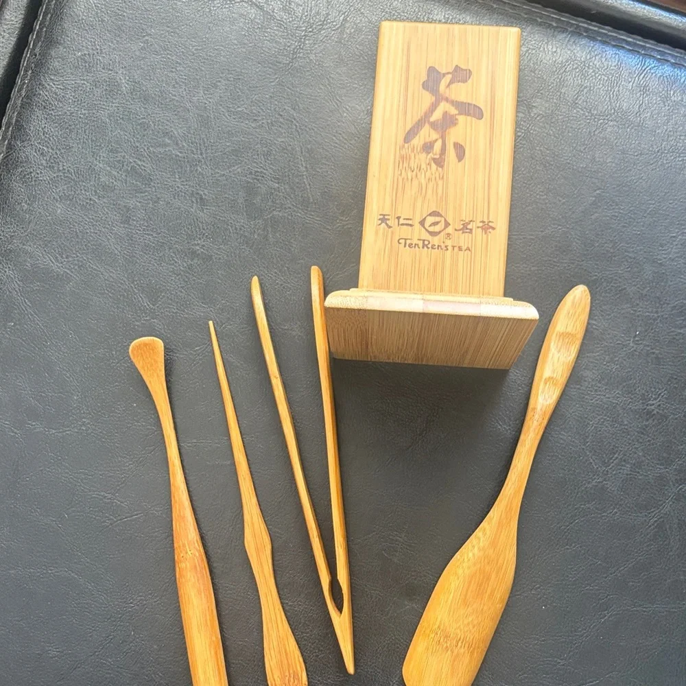 Bamboo Tea Ceremony Utensils Set